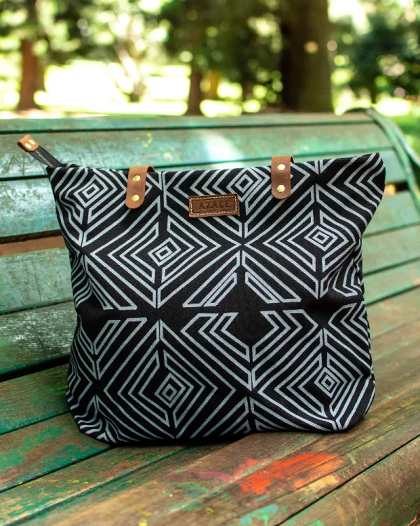 Black Nsukka Tote Bag