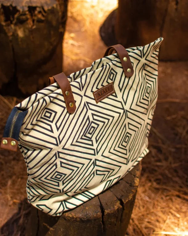 Tan Nsukka tote bag