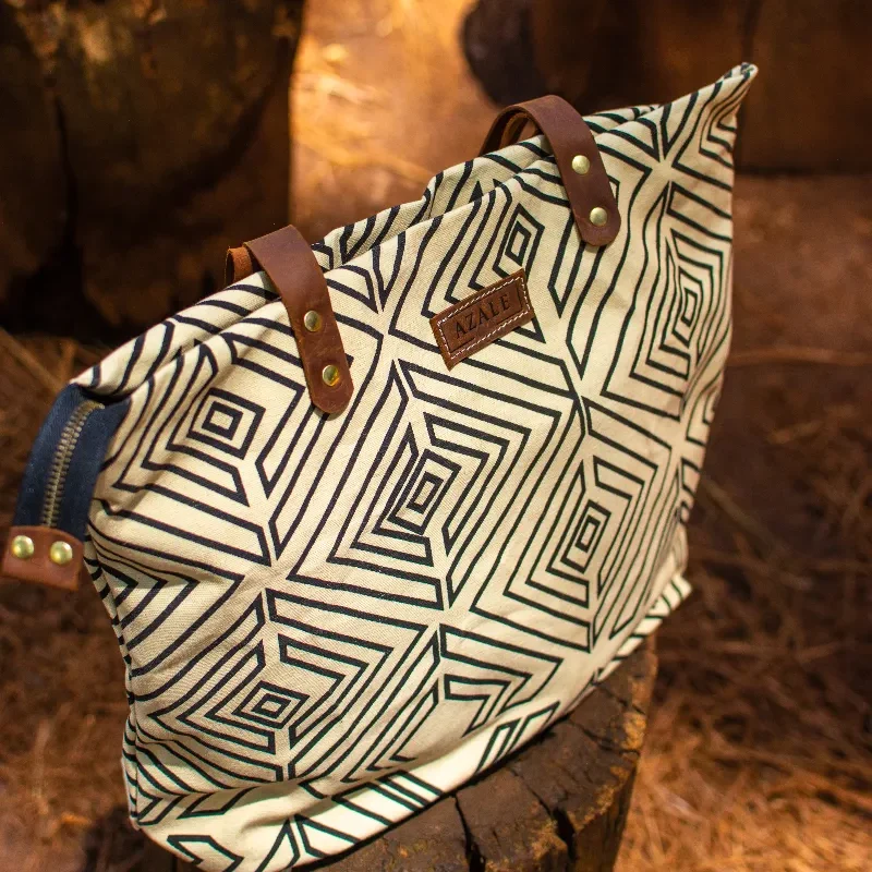 Tan Nsukka tote bag