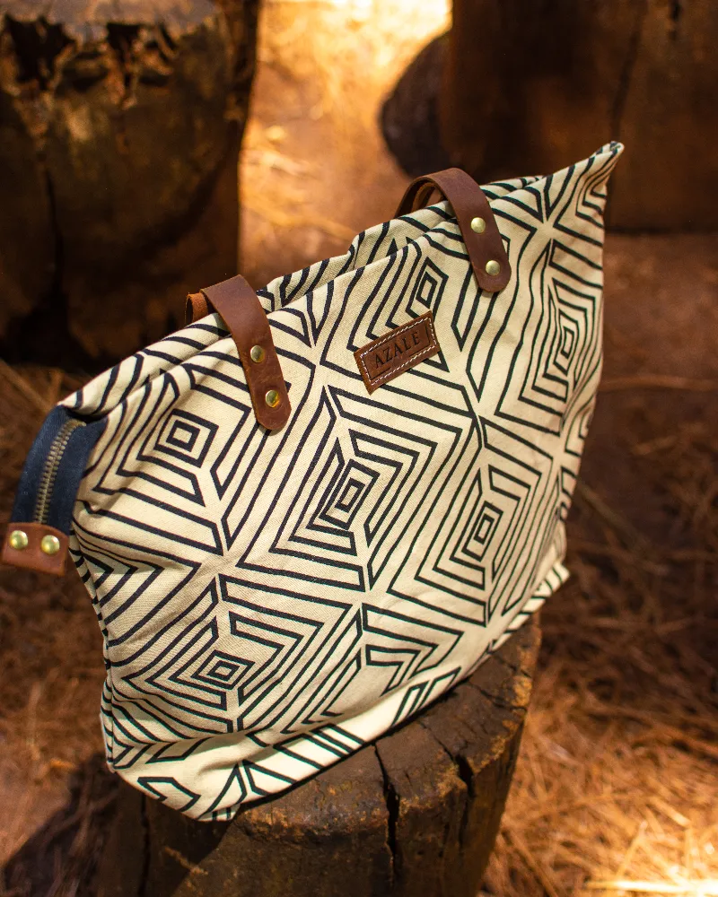 Tan Nsukka tote bag