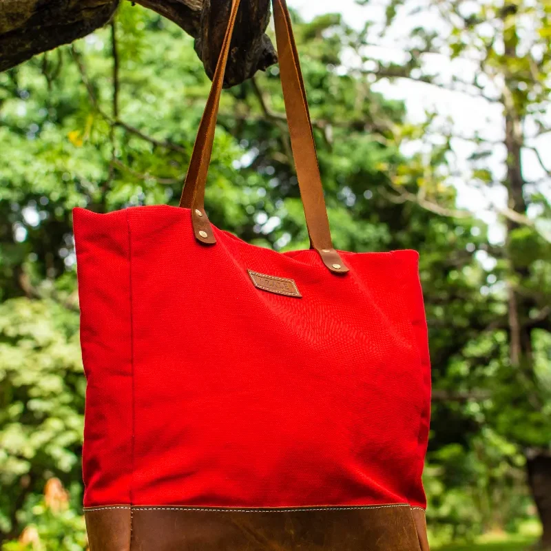 Brown and red Jabali office classic